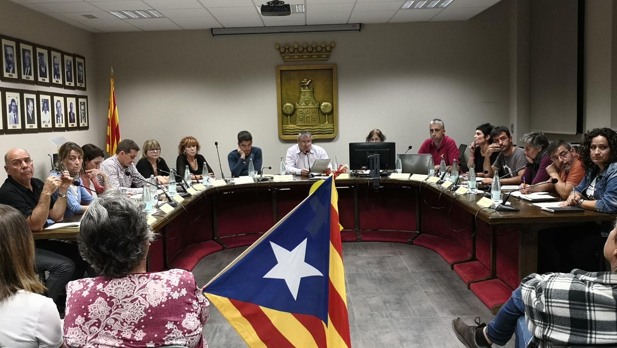 El ple de l'Ajuntament de Santa Maria de Palautordera rebutja per unanimitat la sentència del Tribunal Suprem