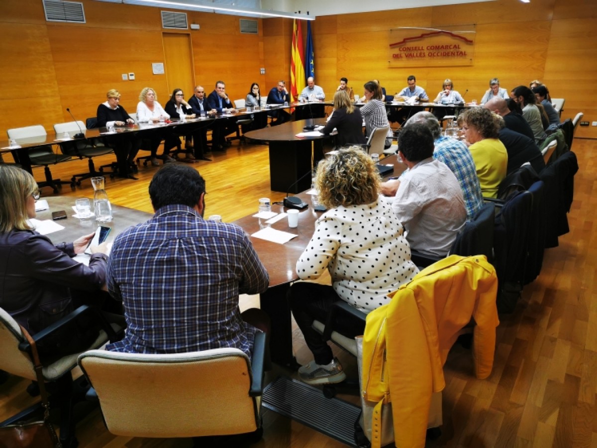 El Ple del Consell Comarcal dona suport a l'amnistia dels presos polítics i el dret a l'autodeterminació de Catalunya