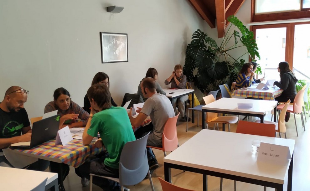 Imatge d’algunes de les entrevistes d’aquesta jornada