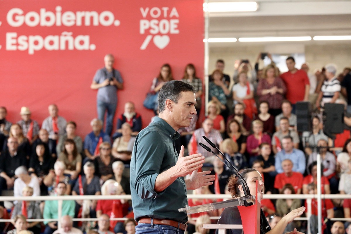 Pedro Sánchez, aquest dissabte a València