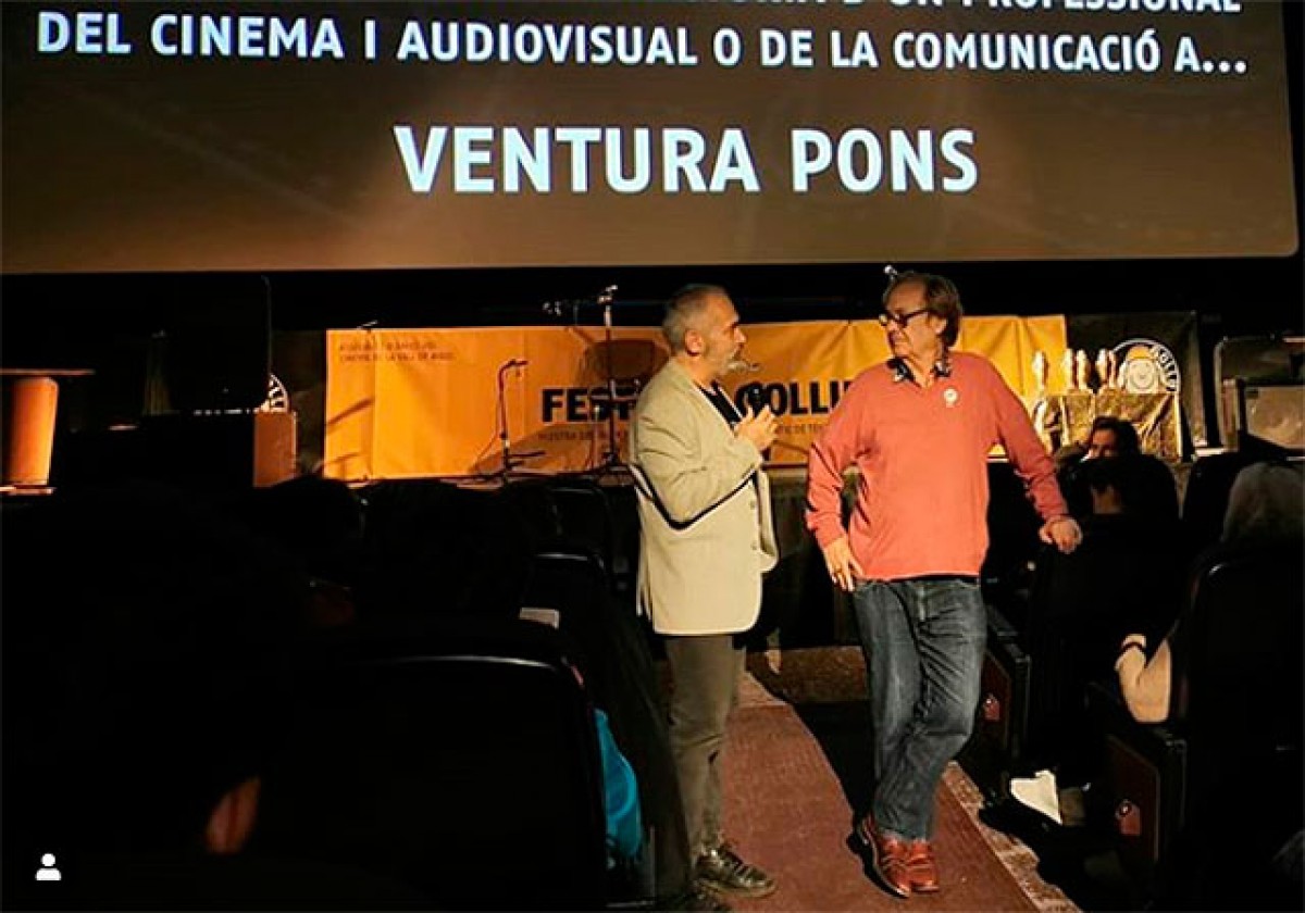 Ventura Pons, en rebre el guardó