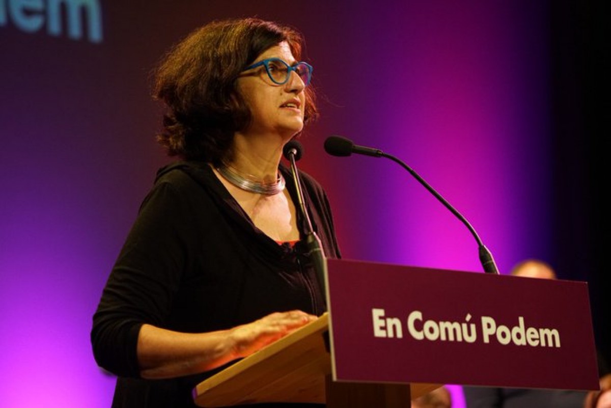 Rosa Lluch és la candidata d'En Comú Podem a les comarques gironines.