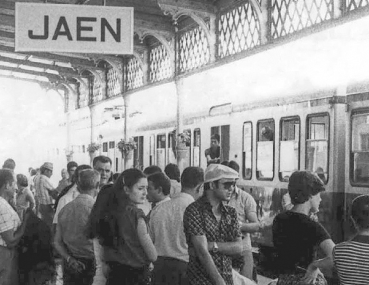 Estació de Jaen als anys 60