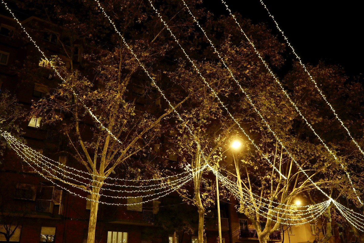 Il·luminacio nadalenca a Barcelona