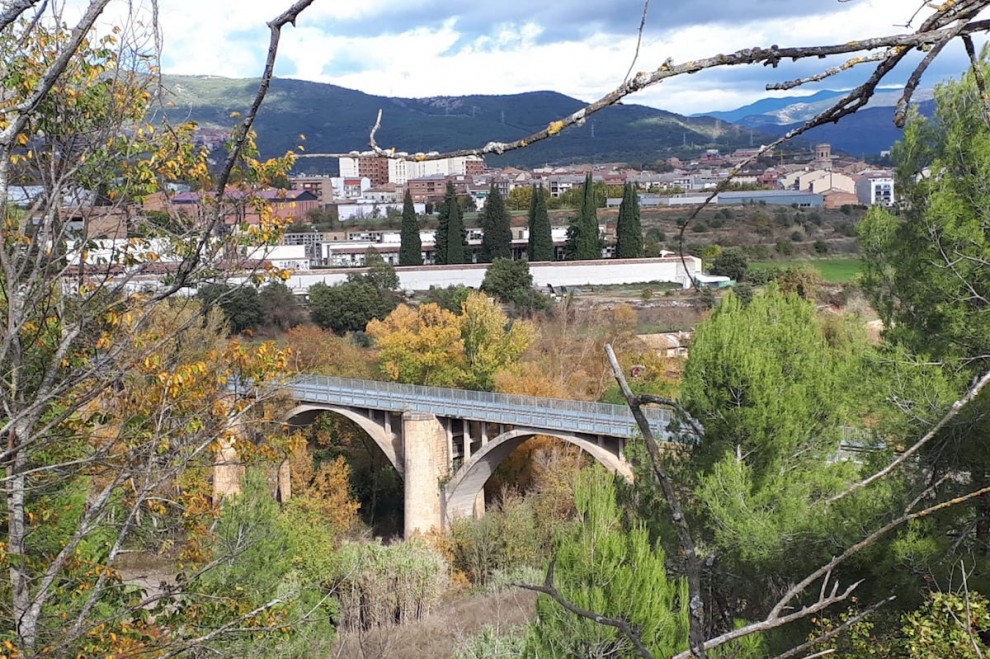 Les noves baranes al pont del Barranc de Ruicós