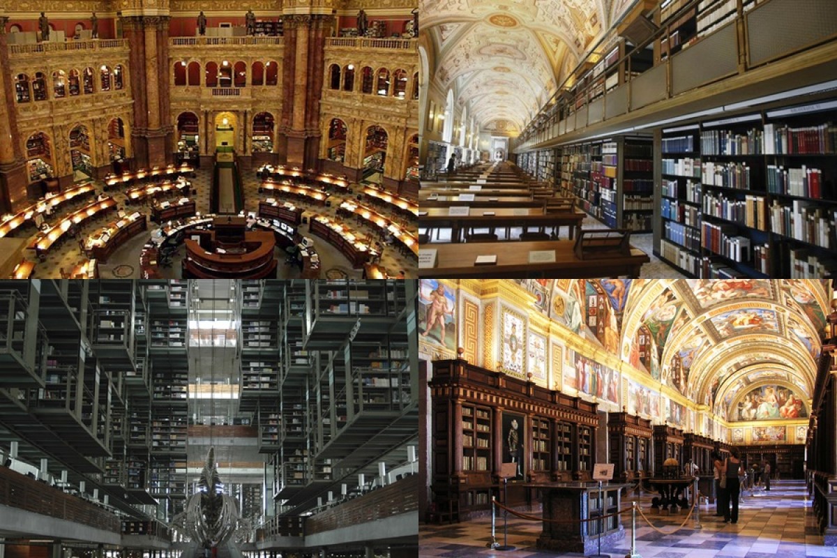 Aquestes són algunes de les biblioteques més espectaculars del món