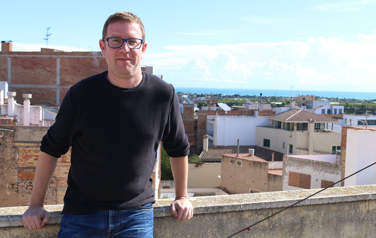 Jordi Monfort, regidor d’Economia, Empresa, Turisme, Agricultura i Comunicació a l'Ajuntament d'Alcanar