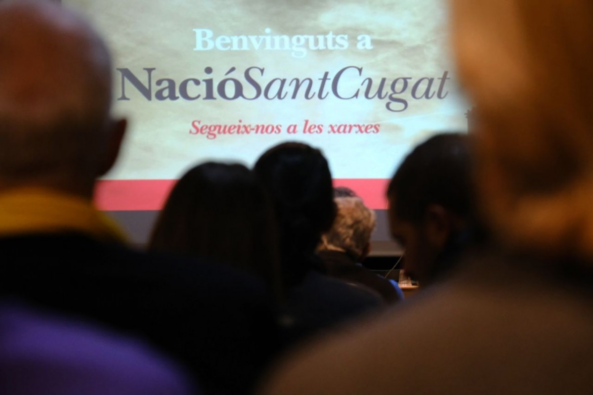 Presentació de NacióSantCugat, a la Casa de Cultura.