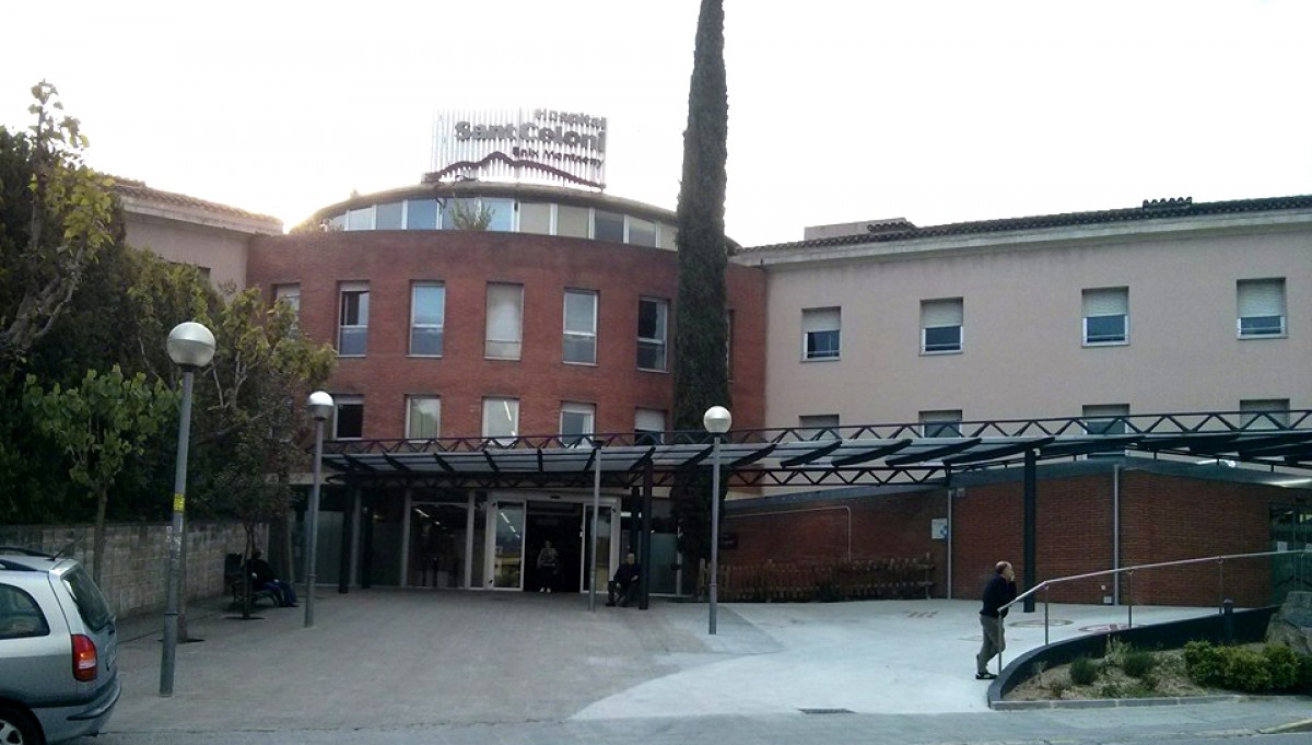 Un ingressat per Covid-19 a l'Hospital de Sant Celoni