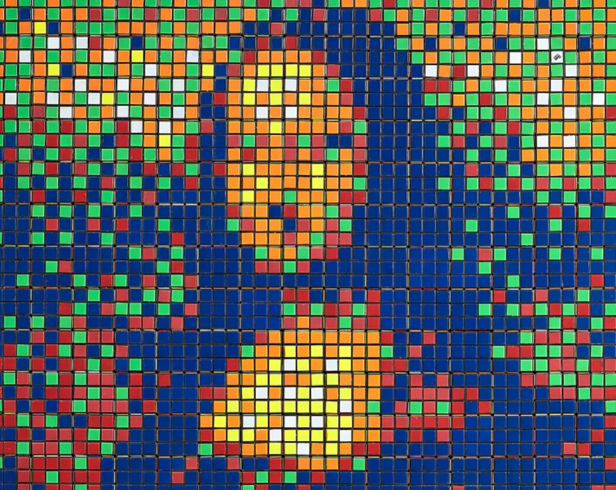 Imatge de l'obra Rubik Mona Lisa