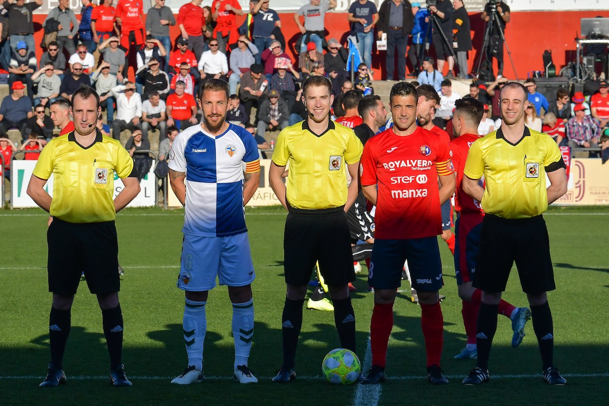 Un partit entre el Sabadell i l'Olot