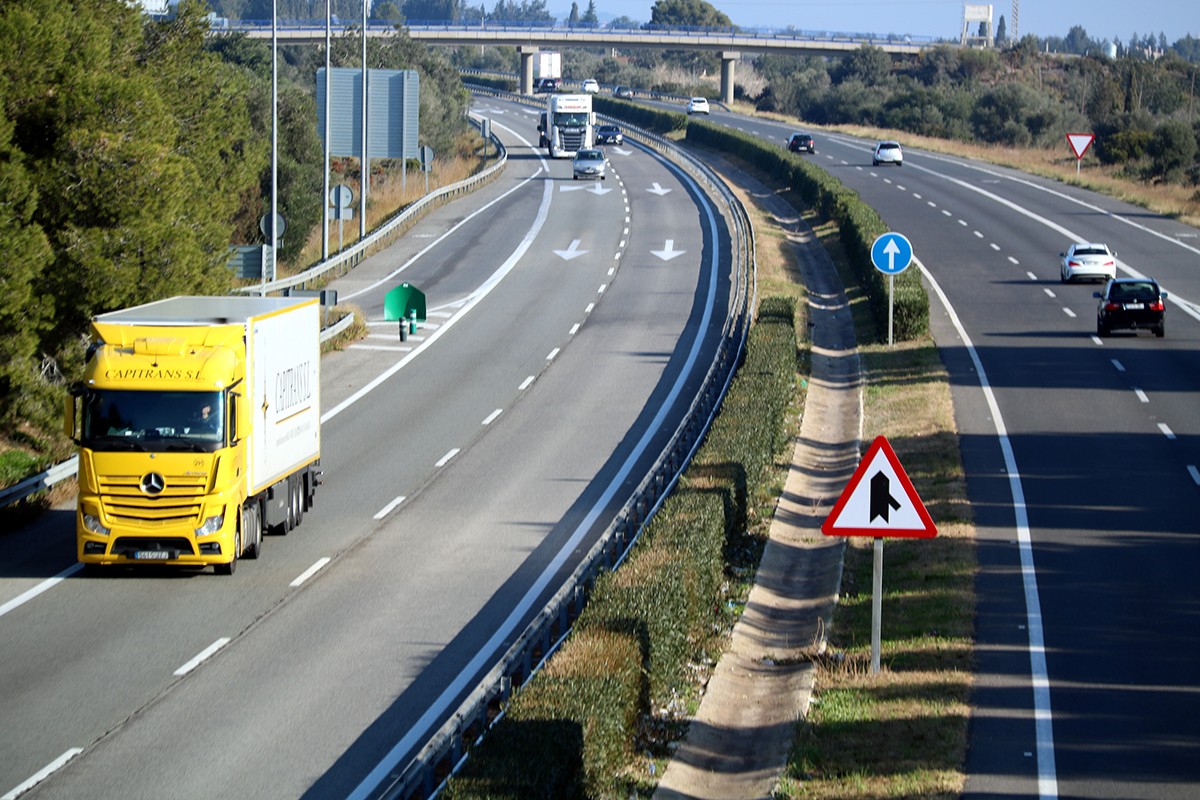 Una autopista catalana