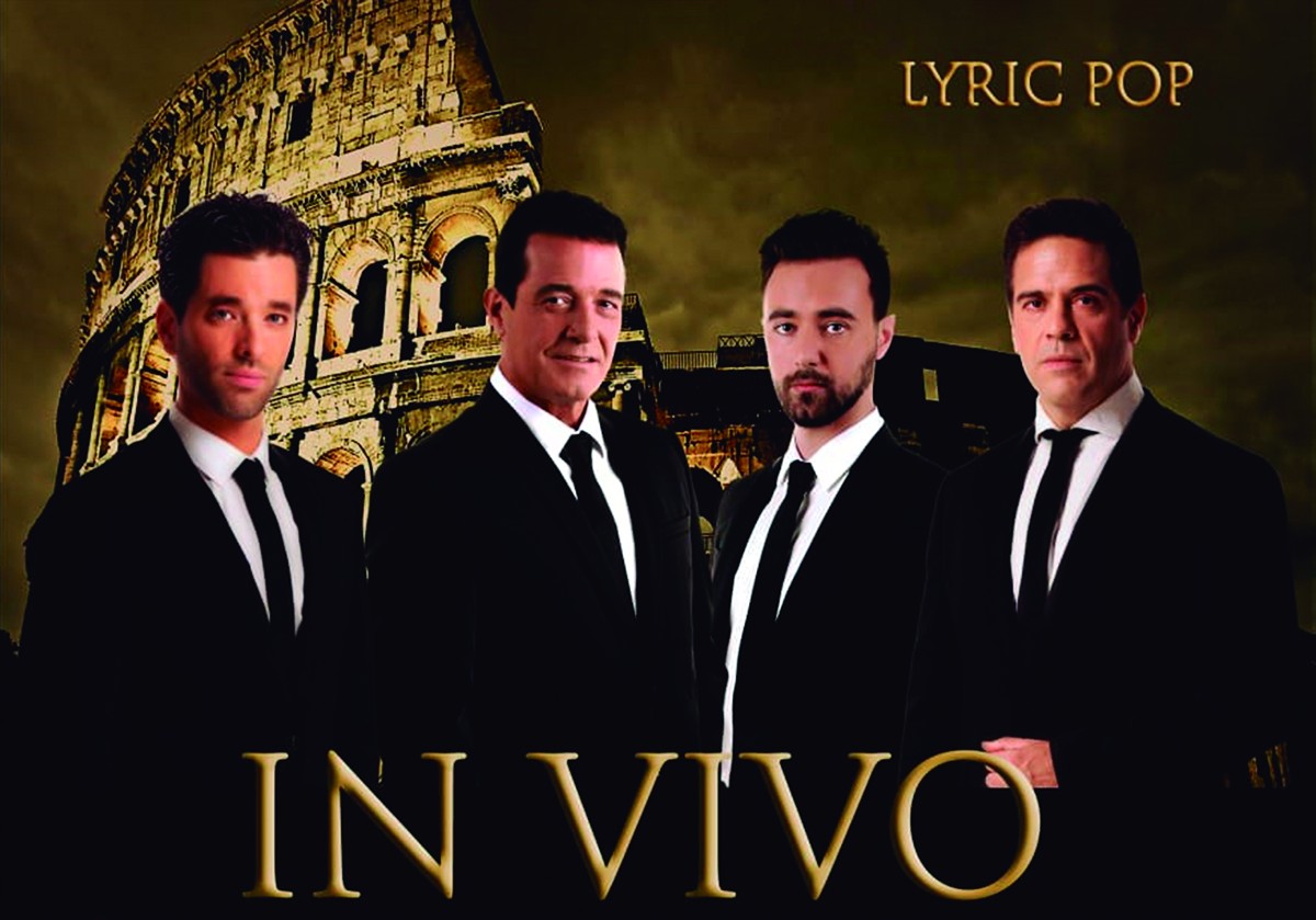 El grup IN VIVO està format per quatre cantants lírics