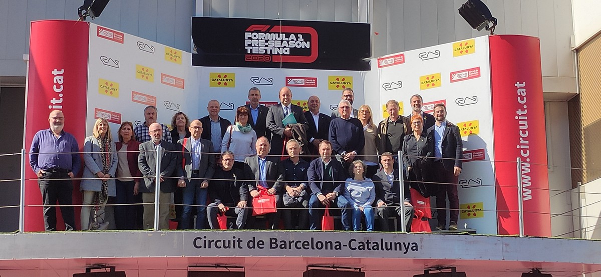 Consell d'Alcaldies del Vallès Oriental al Circuit de Barcelona-Catalunya