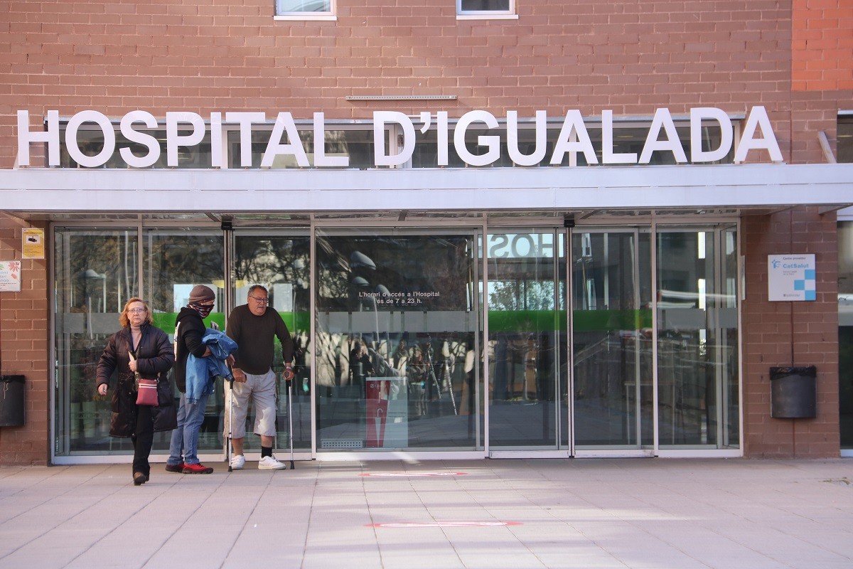 L'Hospital d'Igualada, en una imatge d'arxiu