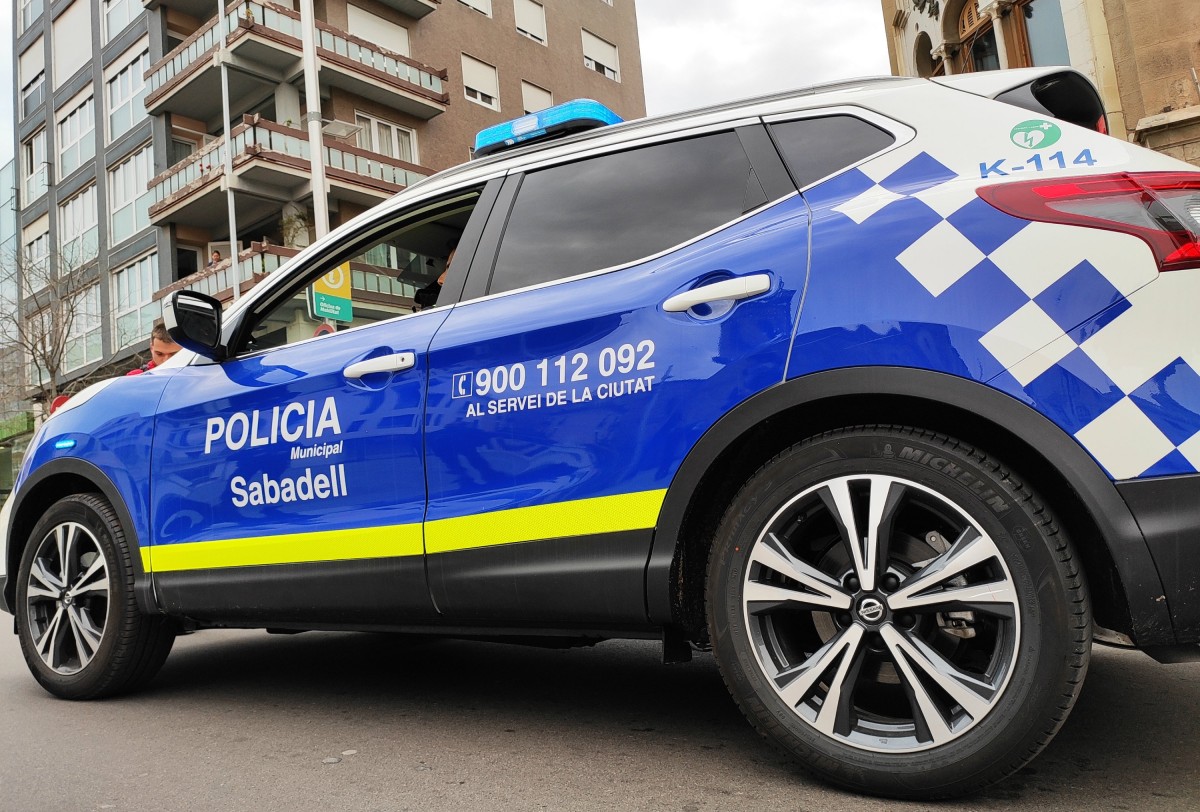 Un dels vehicles de la flota de la Policia de Sabadell 