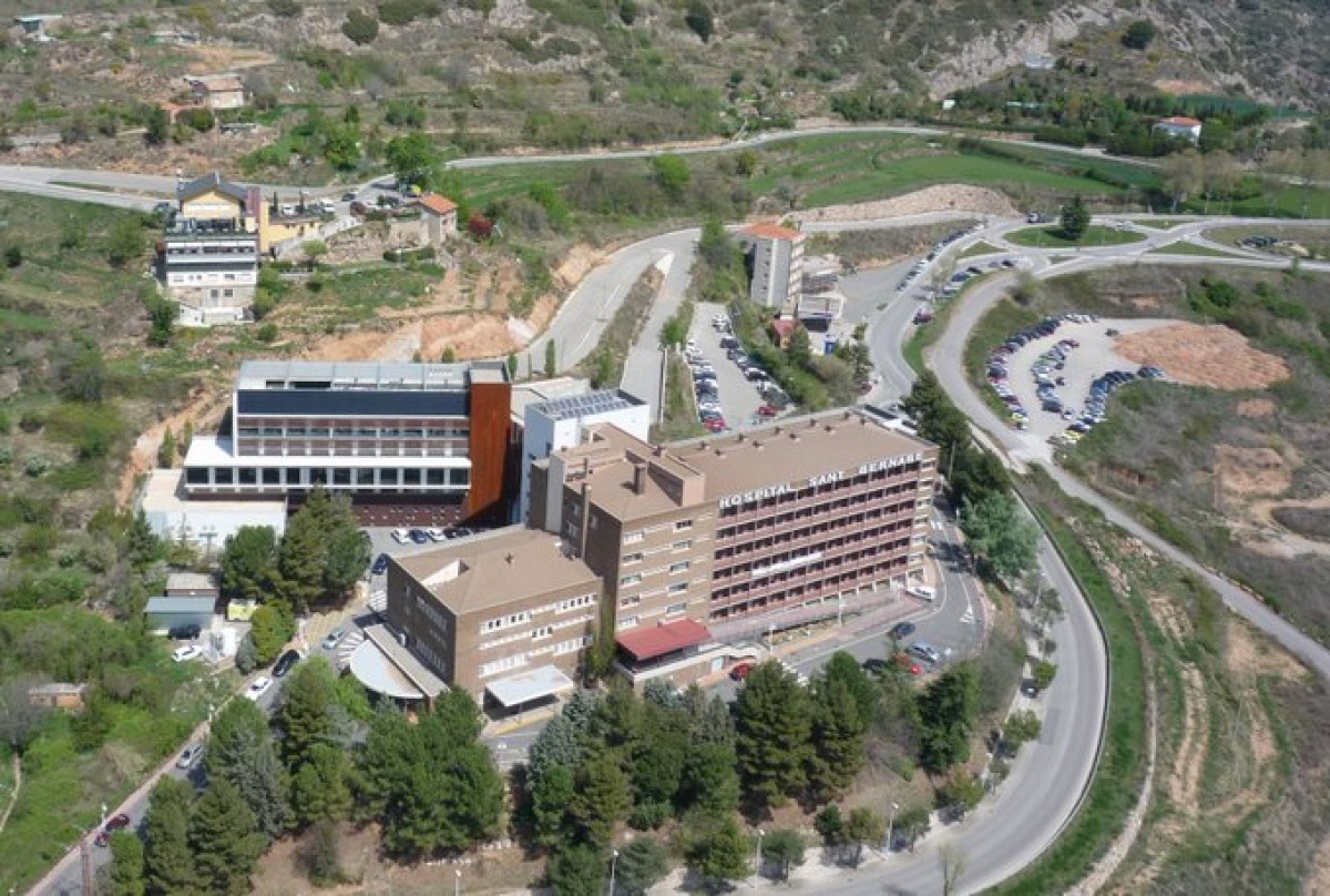 Hospital Sant Bernabé de Berga (arxiu)