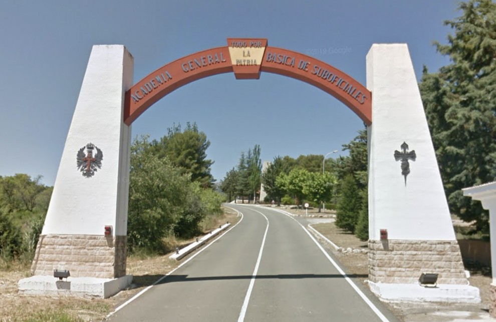 Imatge de l’entrada al recinte de l’AGBS de Talarn