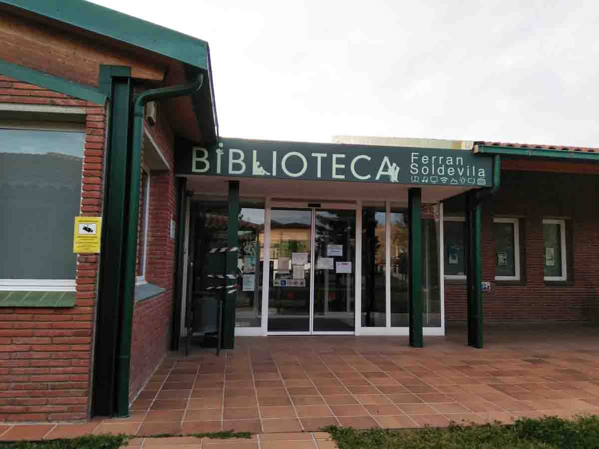 La Biblioteca Ferran Soldevila de Santa Maria de Palautordera confinada