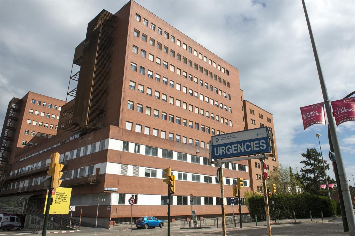 Hospital Josep Truet de Girona, on va ingressar l'home ferit crític