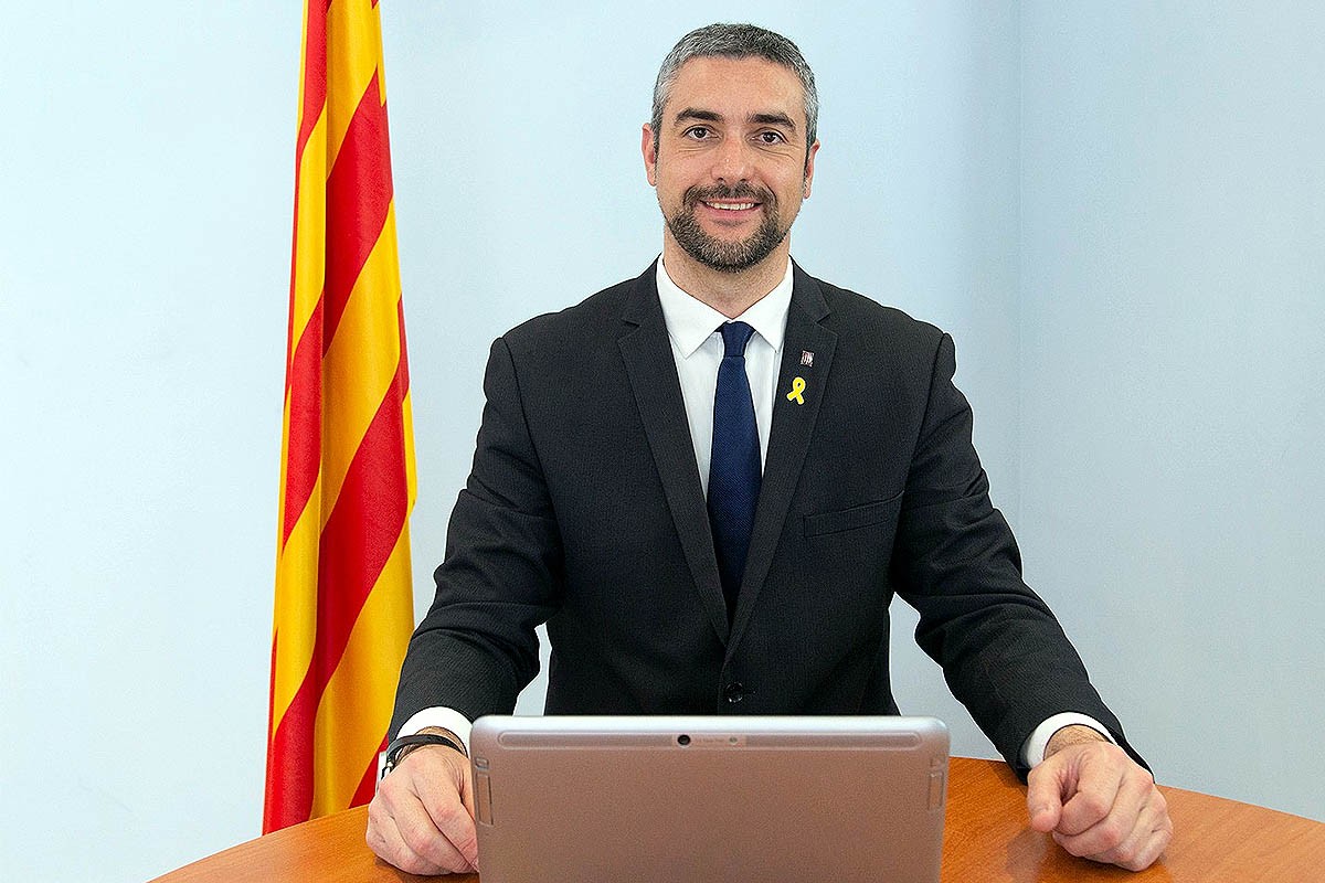 El conseller d'Acció Exterior, Relacions Institucionals i Transparència, Bernat Solé