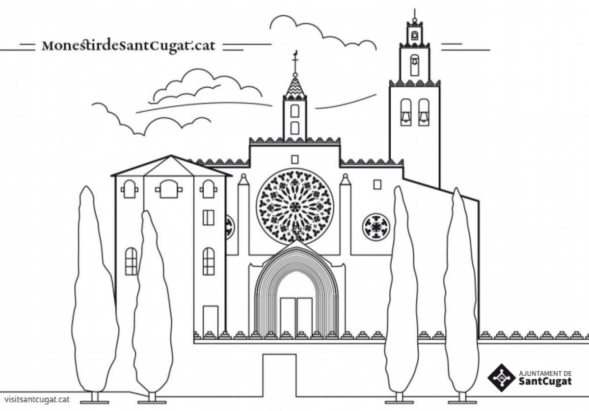 El Monestir, el Celler Modernista o el Mercat Vell són alguns dels principals atractius del municipi vallesà que es poden pintar