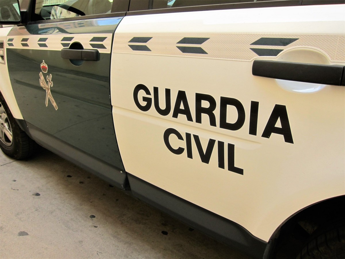 Imatge d'arxiu d'un cotxe de la Guàrdia Civil