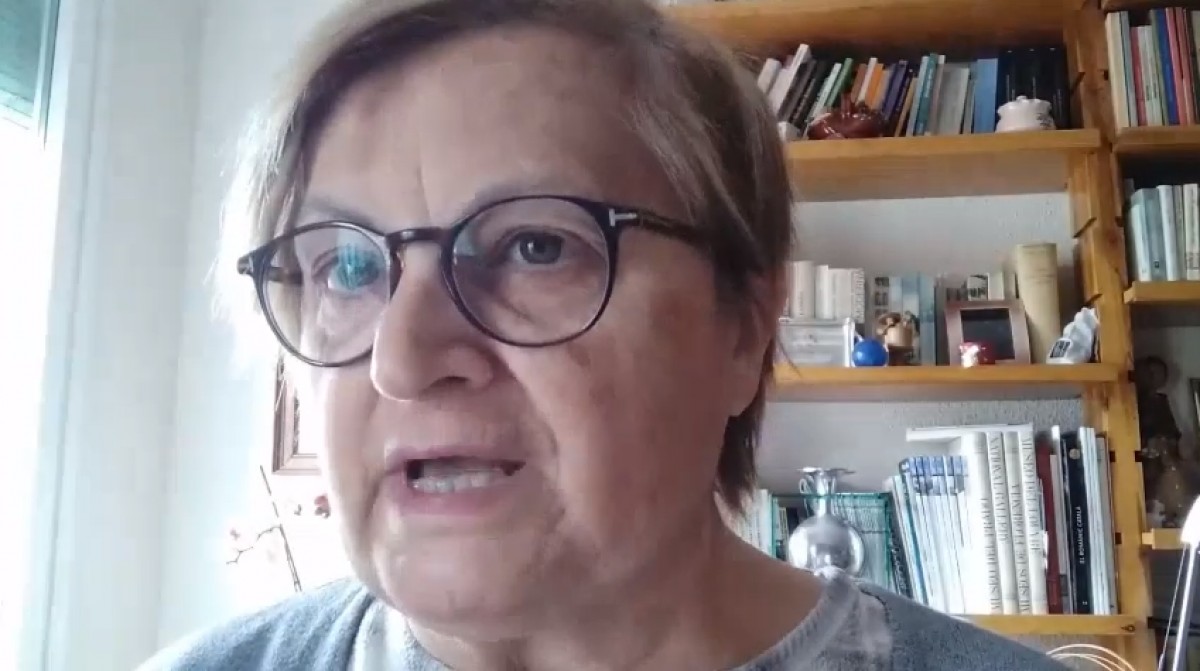 La historiadora Dolors Santandreu en aquest vídeo d'Àgora.