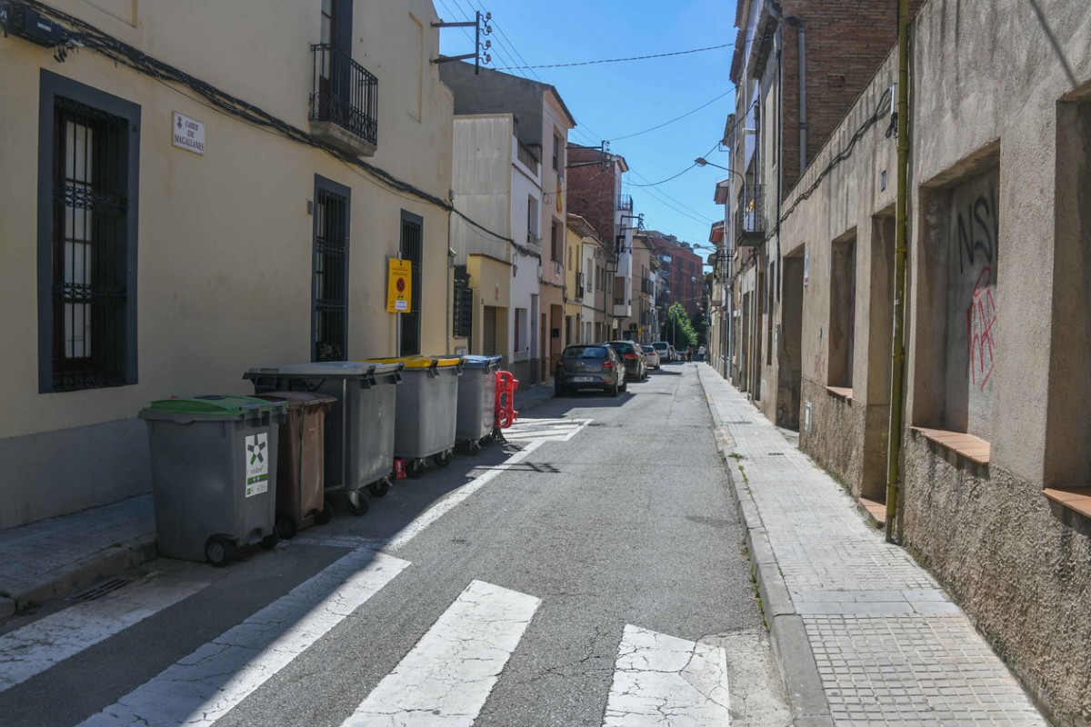 El carrer Magallanes de Rubí