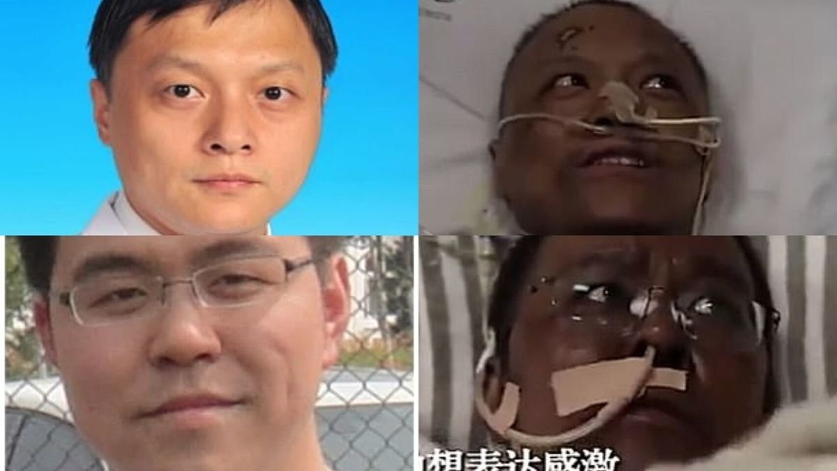 Els dos metges xinesos a qui va canviar la pell de color pel tractament contra la Covid-19