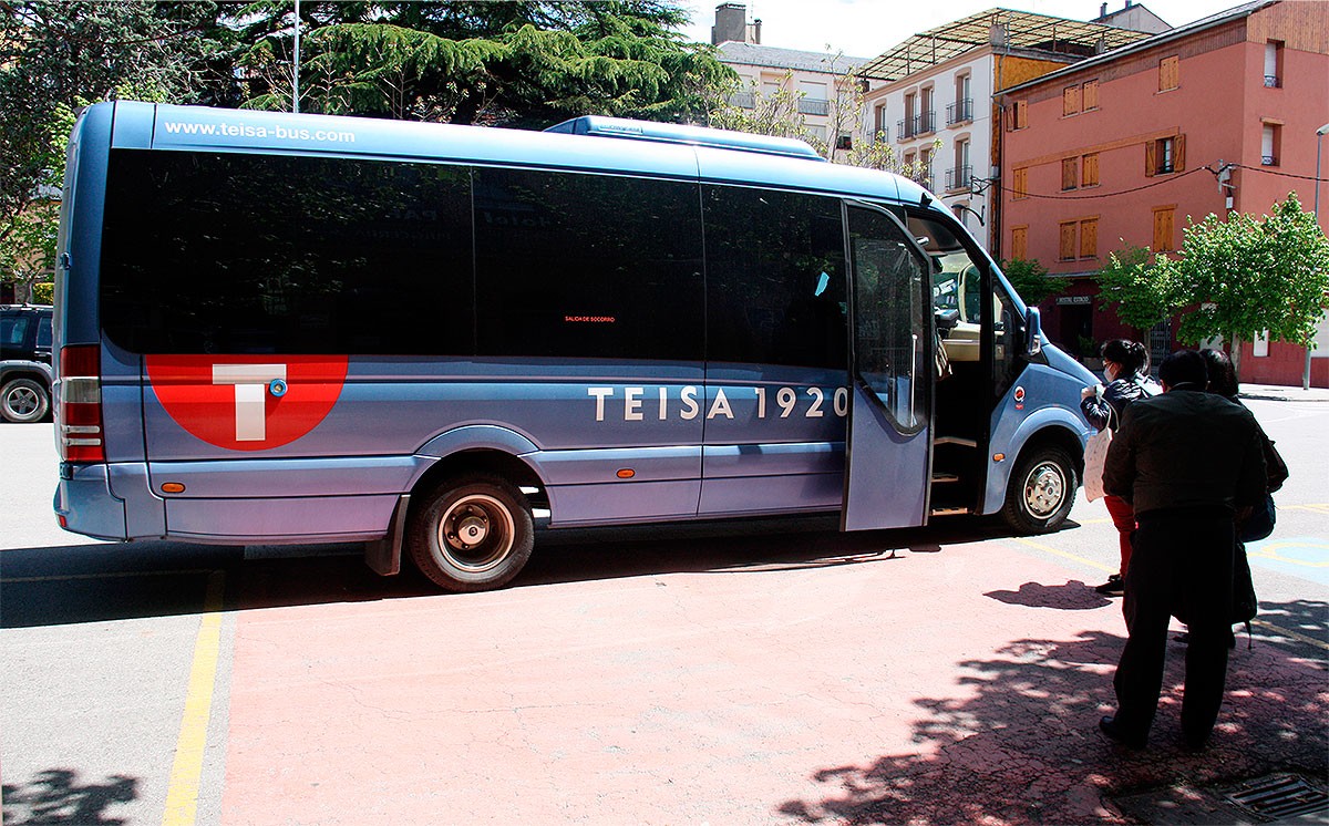 Renfe ha posat un bus alternatiu entre Ripoll i Puigcerdà durant les darreres setmanes