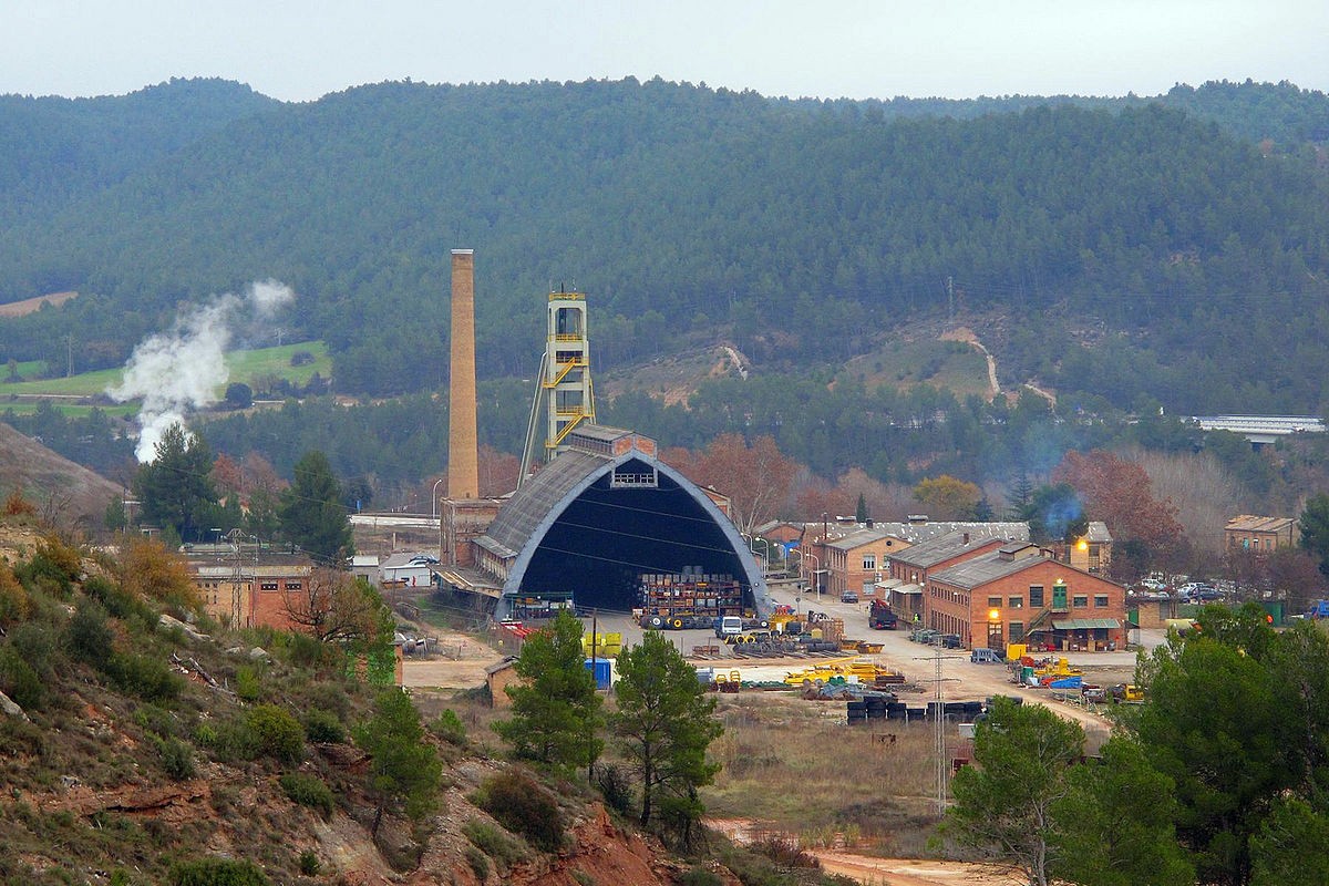 Imatge d'arxiu de la mina de Vilafruns