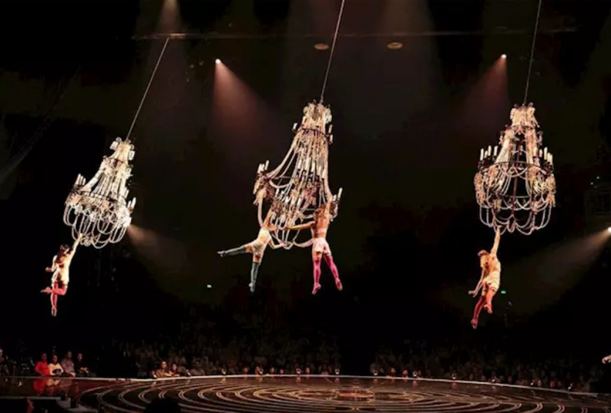 Un espectacle del Cirque du Soleil