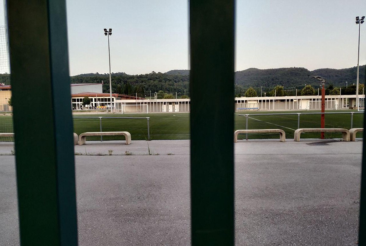 El camp de futbol de Sant Julià de Vilatorta