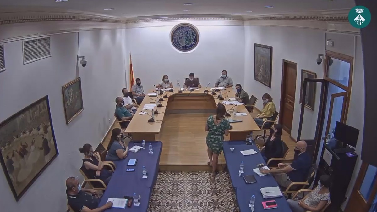 Debat de la moció Plataforma Manifest Baix Montseny al ple de Sant Celoni