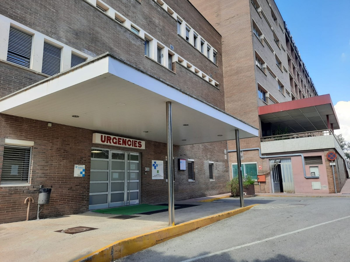 Urgències de l'hospital Sant Bernabé de Berga.