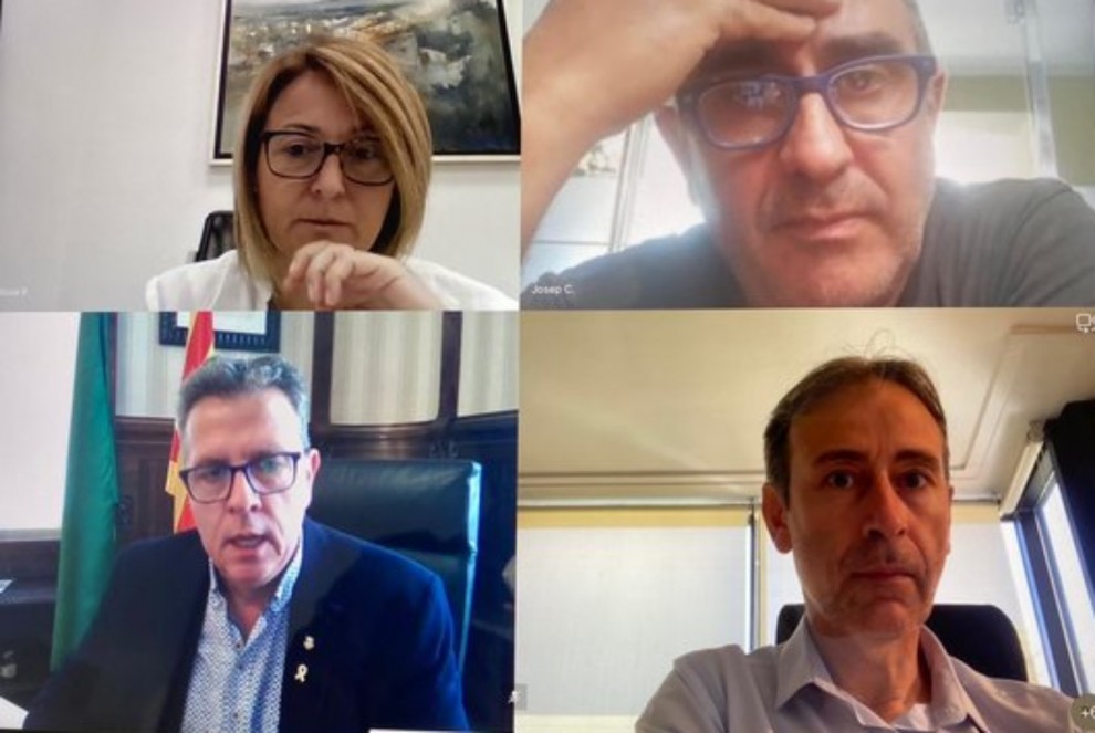 Imatge de la reunió del Consell d’Administració del Patronat de Turisme