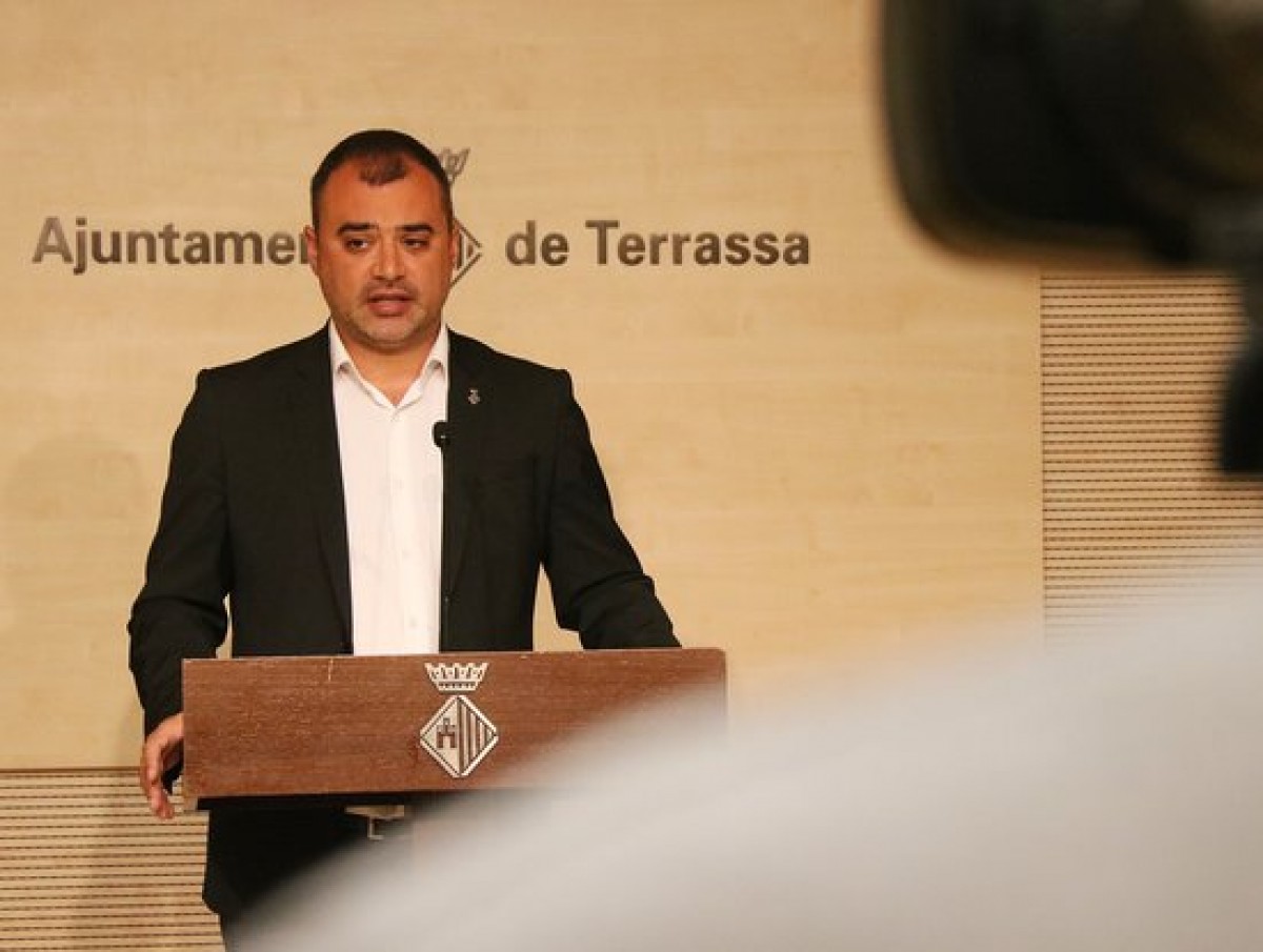 L'alcalde de Terrassa, Jordi Ballart. 