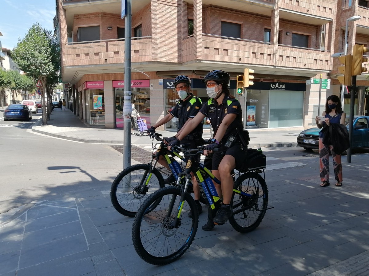 Els agents també vetllaran pel correcte ús de l'Anella Verda i dels carrils bici de la ciutat