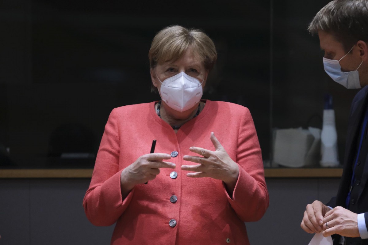La presidenta alemanya, Angela Merkel