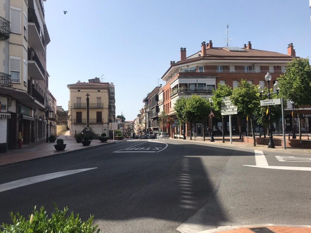 L'Ajuntament de Puig-reig ha ordenat la zona taronja dels carrers Major i Llobregat. 
