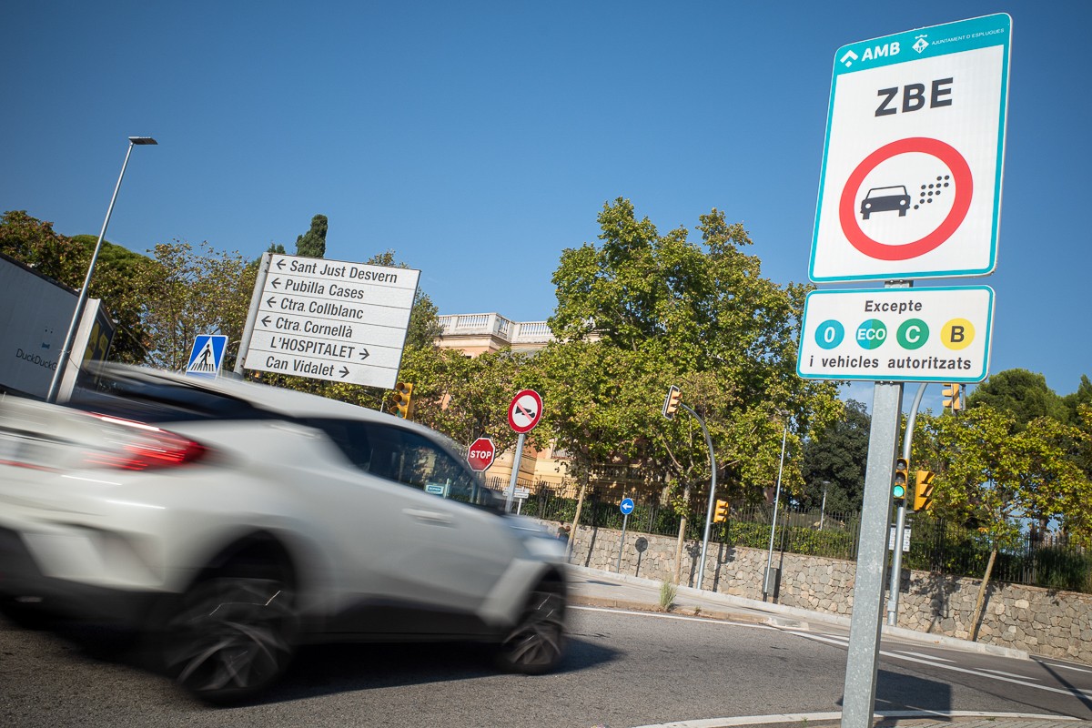 La ZBE Rondes Barcelona ha reduït un 30% les emissions