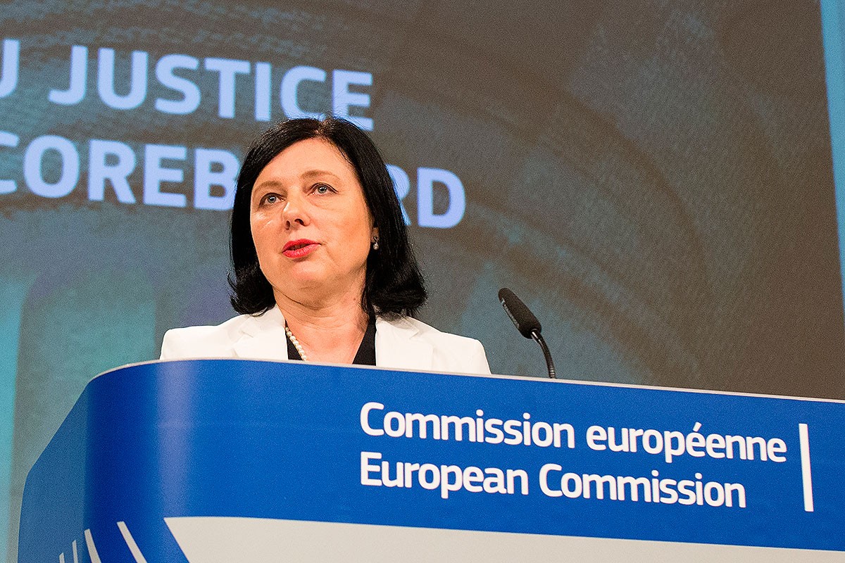 L'eurocomissària de Justícia, Vera Jourová