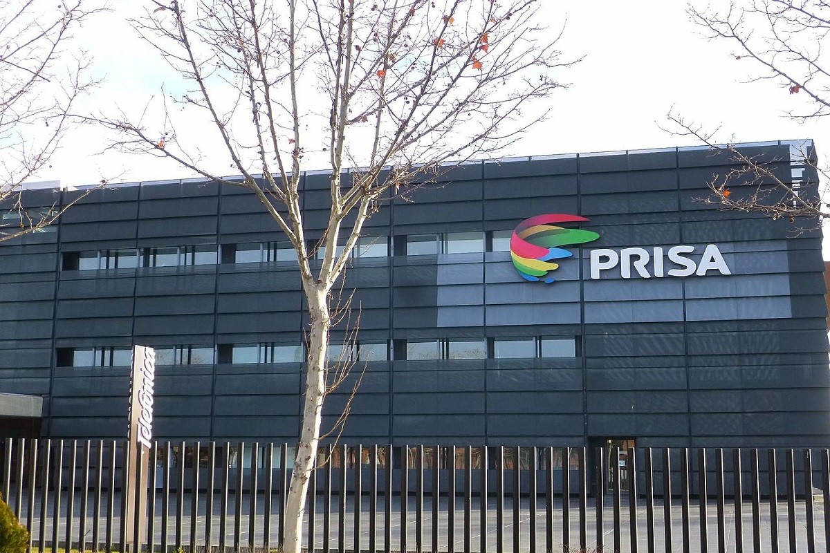 Imatge de l'edifici del grup Prisa