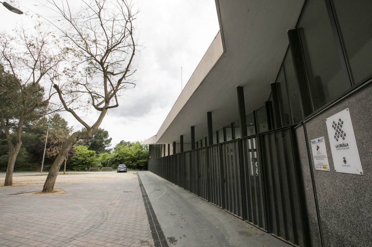 El Centre Cívic La Cruïlla, afectat per les restriccions de Covid-19