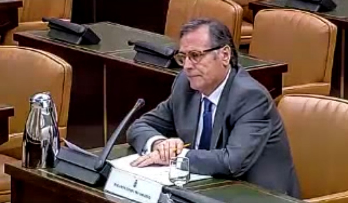 Ramon Companys, en una comissió a Madrid