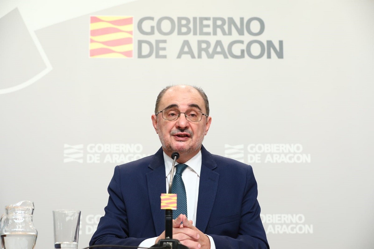El president d'Aragó, Javier Lambán