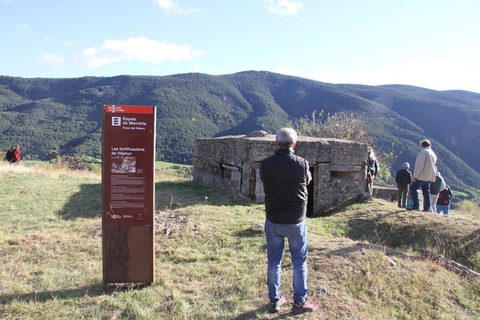 Els professionals del turisme del Pallars Sobirà han visitat els búnquers de Vilamur