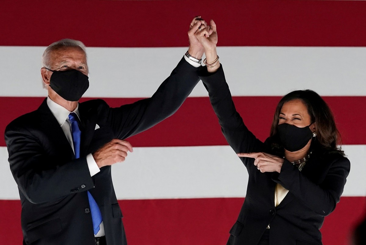 El president electe dels EUA, Joe Biden; i la vicepresidenta electa, Kamala Harris.