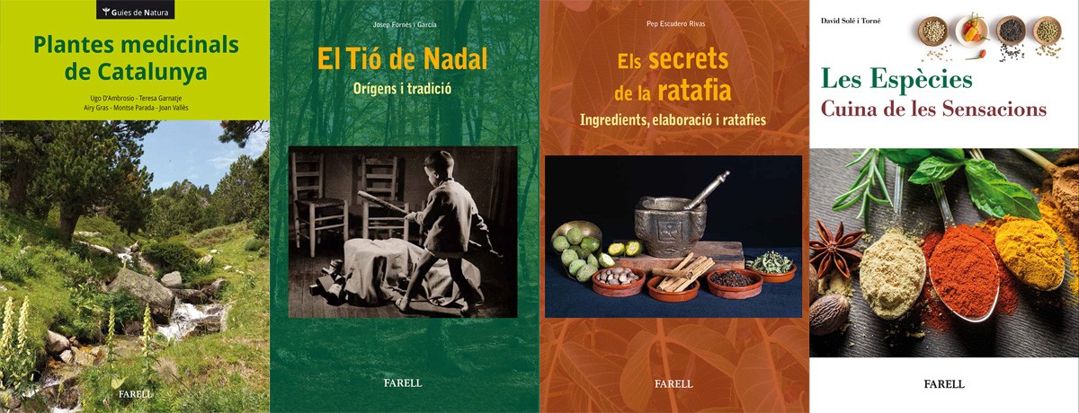 Els quatre llibres editats recentment per Farell